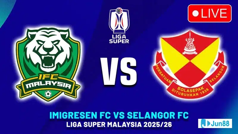 Cầu thủ của Imigresen đang tạo ra cơ hội nguy hiểm trước hàng phòng ngự của đối thủ…